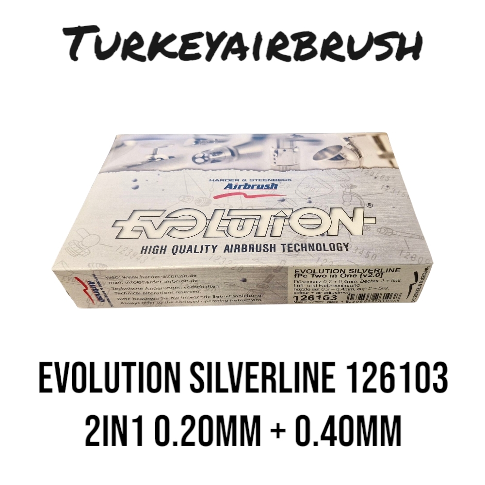 126103%20Harder%20&%20Steenbeck%20EVOLUTION%20SILVERLINE%20fPc%20Two%20in%20One%200.20+0.4mm%20Airbrush