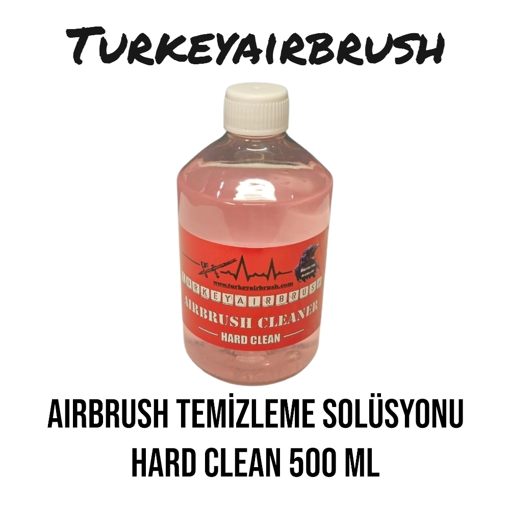 AIRBRUSH CLEANER - HARD CLEAN - 500ML Airbrush Temizleme Solüsyonu