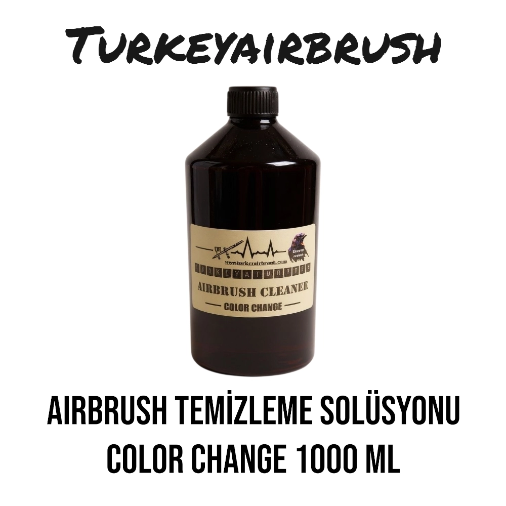 AIRBRUSH CLEANER - COLOUR CHANGE - 1000ML Airbrush Temizleme Solüsyonu