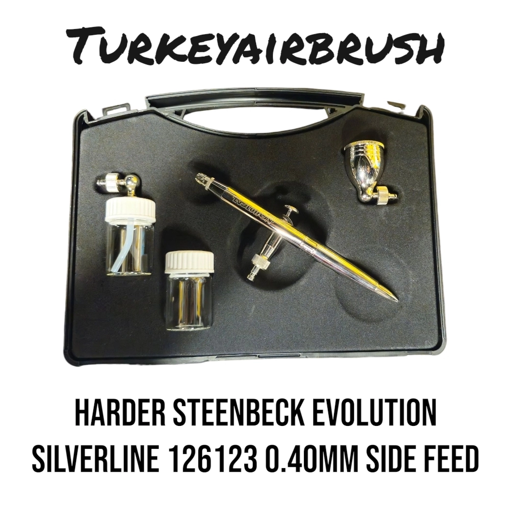 126123 Harder & Steenbeck EVOLUTION SILVERLINE M 0.4mm Airbrush