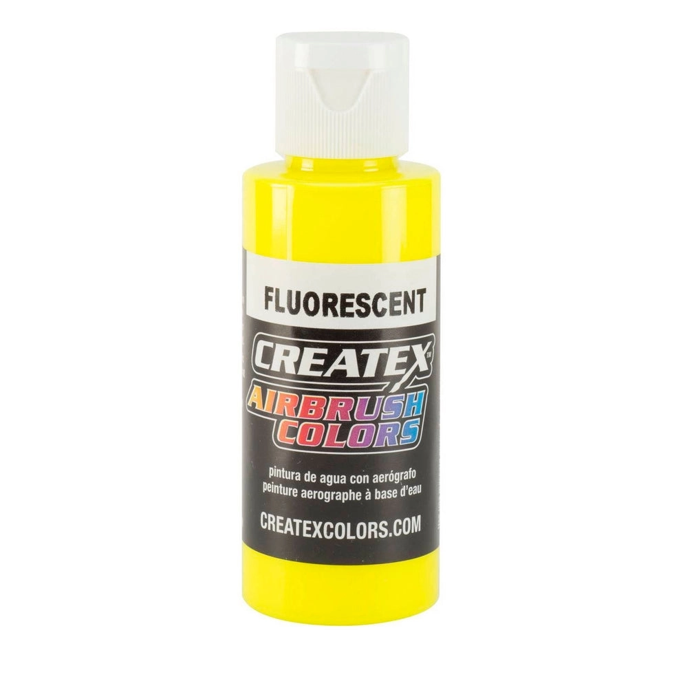 5405-02 Fluorescent Yellow - Floresan Airbrush Boyası