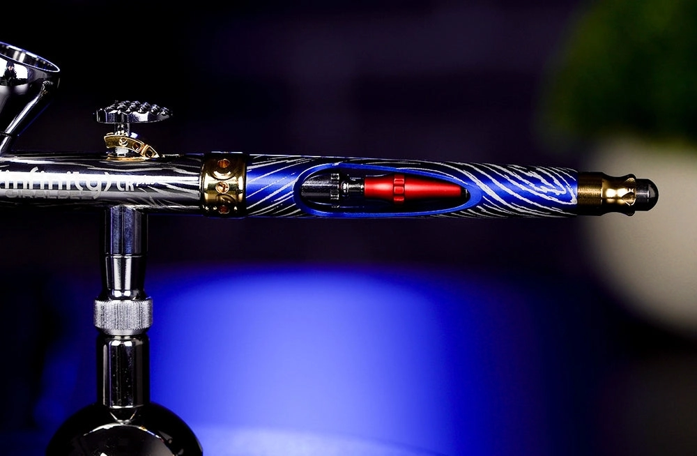 122251 Harder Steenbeck Giraldez II Infinity CRplus 2024 0.25mm Titanium Nozzle Airbrush 