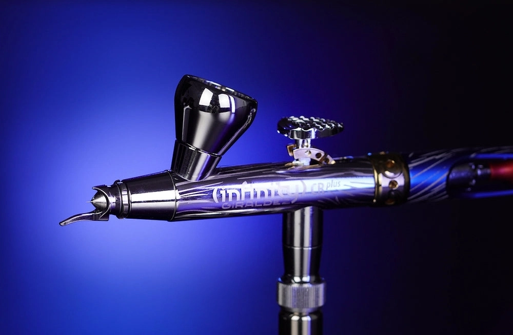 122251 Harder Steenbeck Giraldez II Infinity CRplus 2024 0.25mm Titanium Nozzle Airbrush 