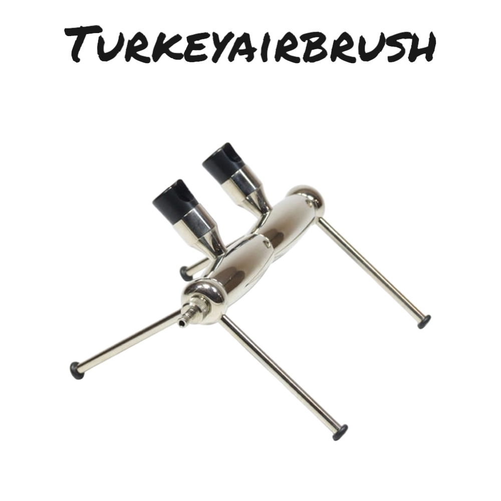 110193 Airbrush Holder in Module Technology Harder & Steenbeck Airbrush Tutucu - Hava Dağıtıcı