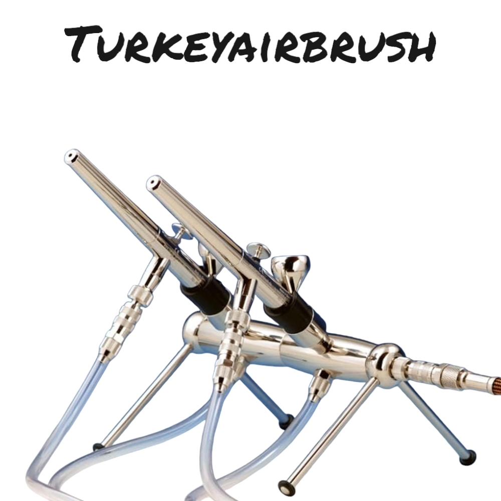 110193 Airbrush Holder in Module Technology Harder & Steenbeck Airbrush Tutucu - Hava Dağıtıcı