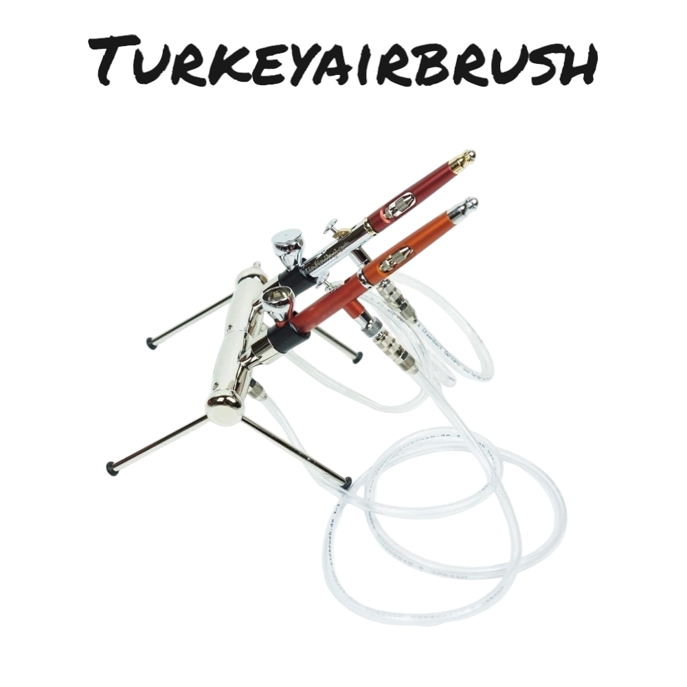 110193 Airbrush Holder in Module Technology Harder & Steenbeck Airbrush Tutucu - Hava Dağıtıcı