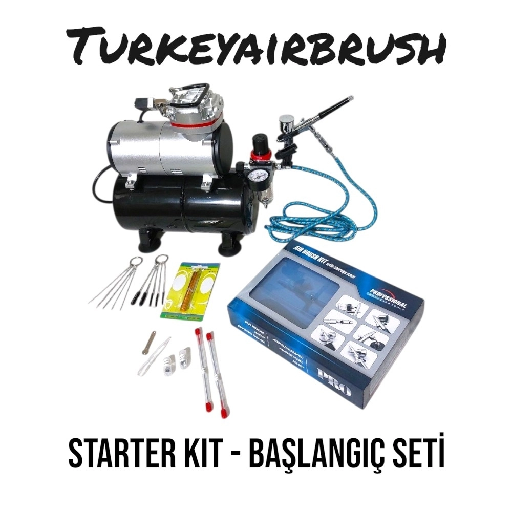 AIRBRUSH BAŞLANGIÇ KİTİ - STARTER SET