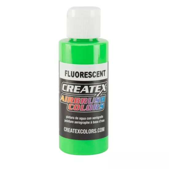 5404-02 Fluorescent Green - Floresan Airbrush Boyası