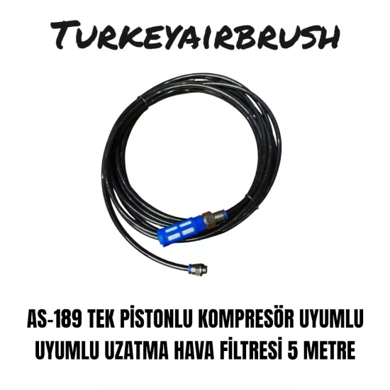 AS-189 TEK PİSTONLU KOMPRESÖR FİLTRE UZATMA