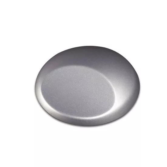 W351-02 Metallic Silver 2fl.oz/60ml Wicked Colors Airbrush Boyası 