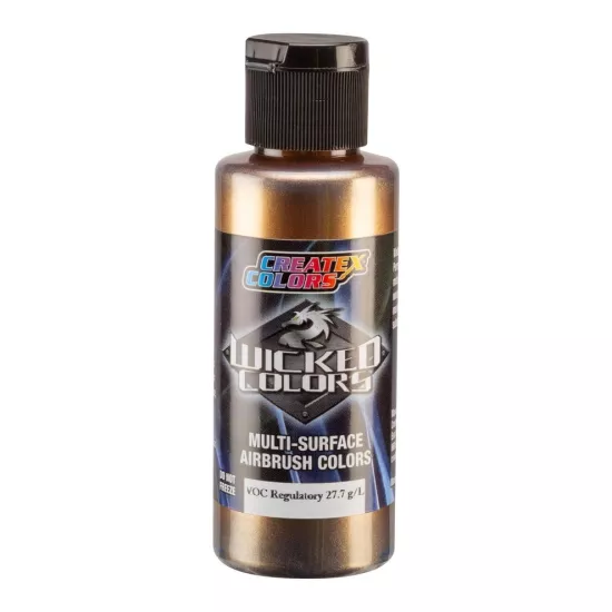 W367-02 Metallic Elegance 2fl.oz/60ml Wicked Colors Airbrush Boyası 
