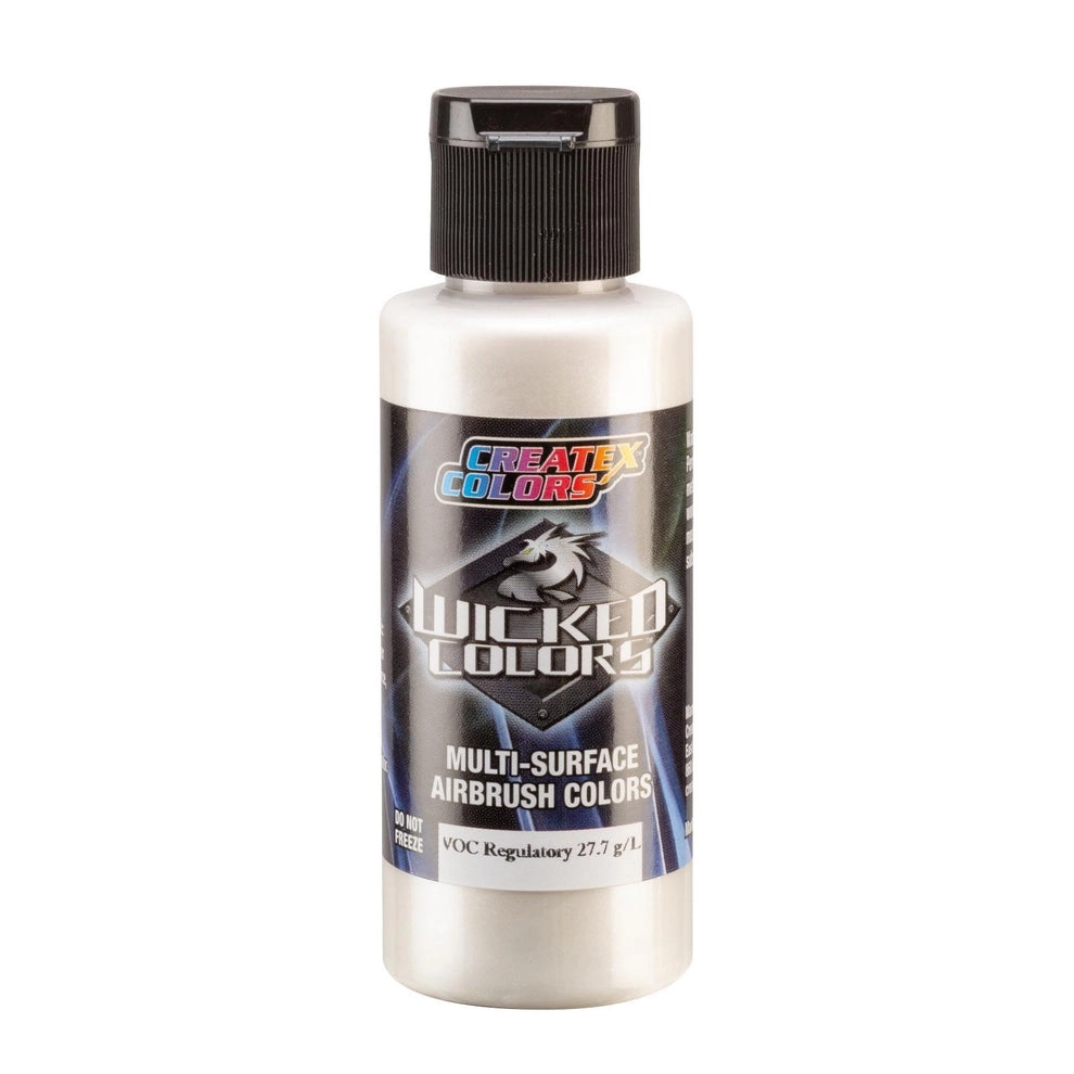 W361-02 Wicked Metallic White Coarse Airbrush Boyası 